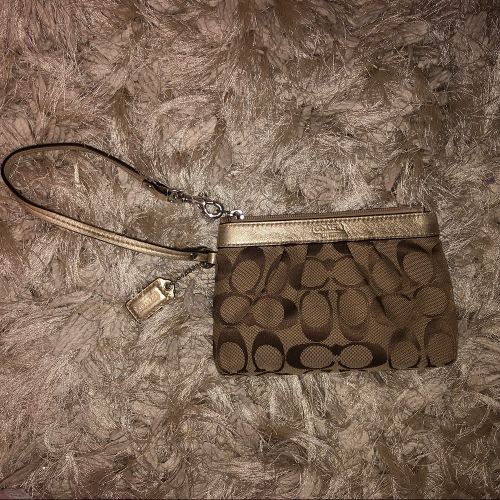 Coach wristlet.